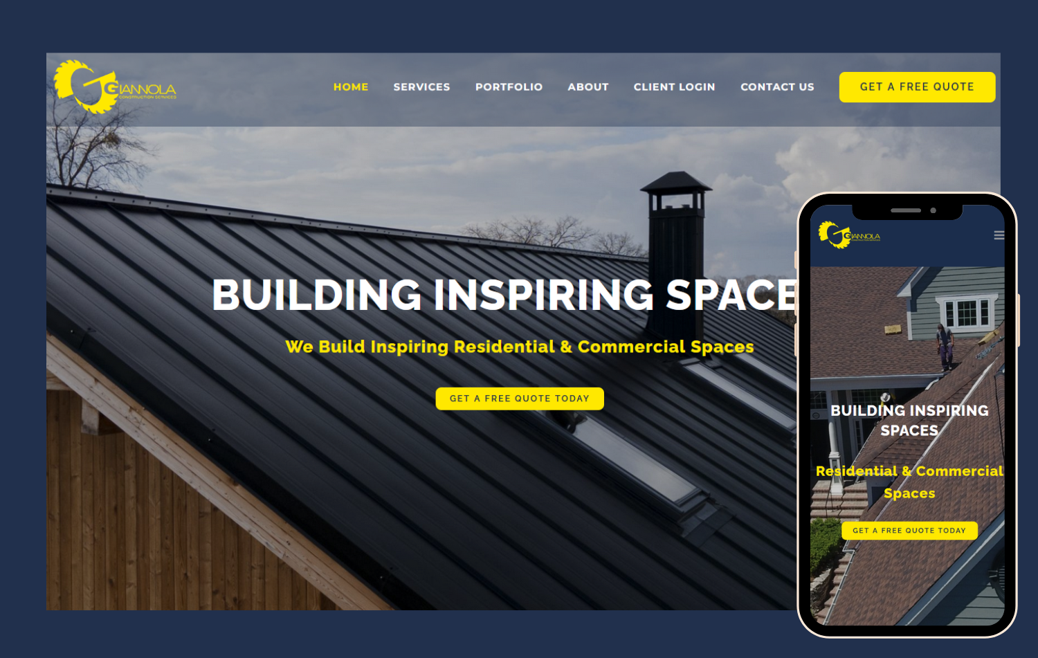 Construction Web Design