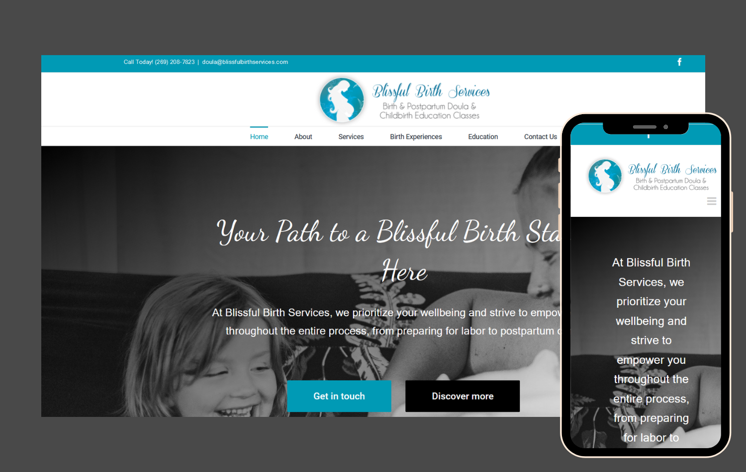 doula web design